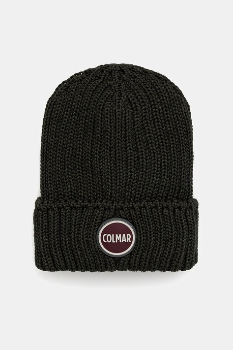 Colmar czapka z wełną dziecięca FILMAX kolor zielony 5381N.2YB