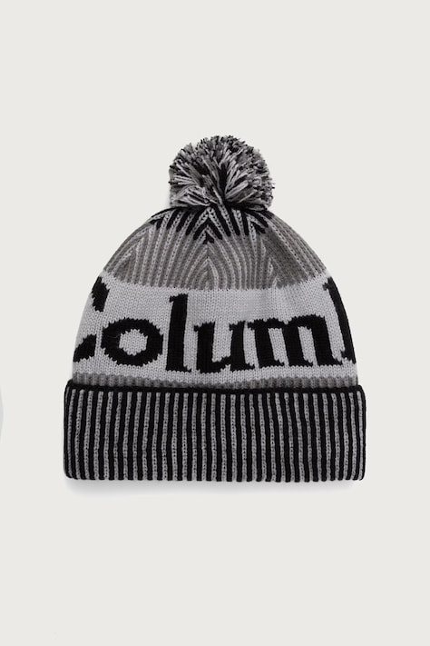 Columbia Czapka z pomponem dziecięca Youth Polar Powder szara 2137311