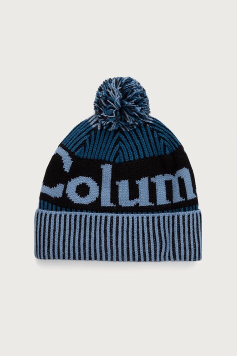 Columbia Czapka z pomponem dziecięca Youth Polar Powder niebieska 2137311