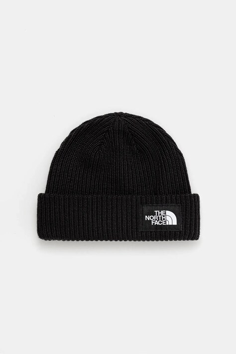 The North Face czapka dziecięca KIDS SALTY LINED BEANIE kolor czarny NF0A8CGSJK31