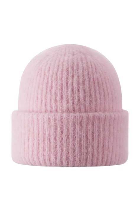 Παιδικό καπέλο με προσθήκη μαλλιού Reima Huippu χρώμα: ροζ, 5300320A