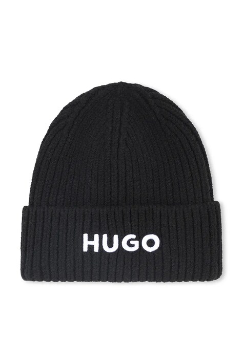 HUGO czapka dziecięca kolor czarny G00545