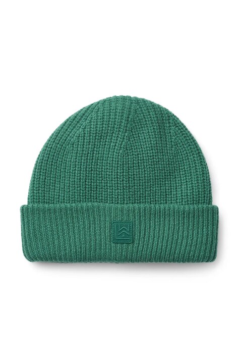 Παιδικό καπέλο με προσθήκη μαλλιού Liewood Emilio Beanie χρώμα: πράσινο, LW20111