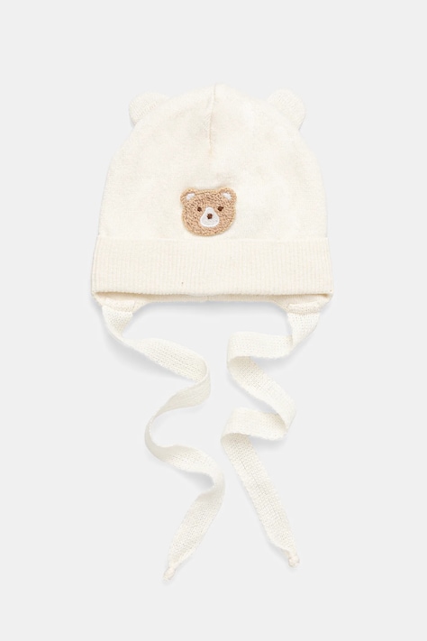 Detská vlnená čiapka Jamiks RIPON béžová farba, JZI136