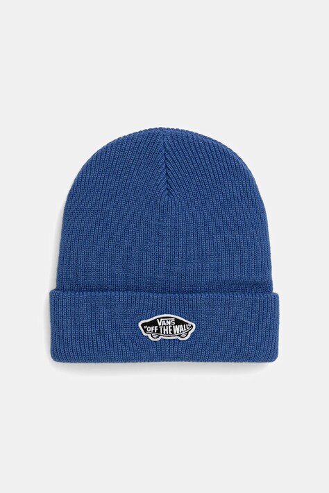 Vans czapka dziecięca Vans Classic Cuff Beanie kolor niebieski VN000Q1F7WM1