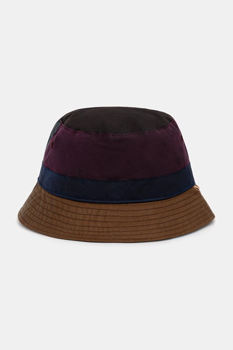 Barbour kapelusz x Paul Smith Bucket Hat kolor granatowy MHA0928MI11