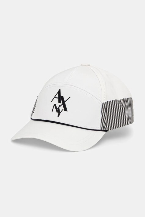 Armani Exchange czapka z daszkiem kolor biały XM001514 AF15606