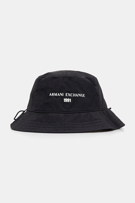Armani Exchange kapelusz kolor czarny XM001515 AF15605