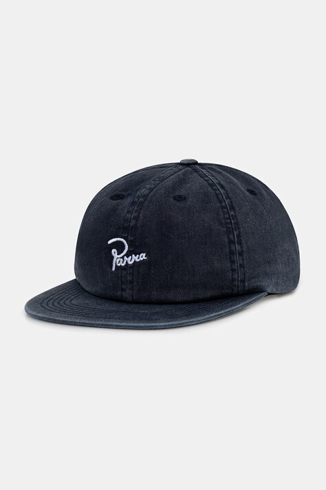 by Parra șapcă Signature 6 panel culoarea bleumarin, 54470
