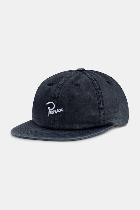 Kšiltovka by Parra Signature 6 panel tmavomodrá barva, 54470