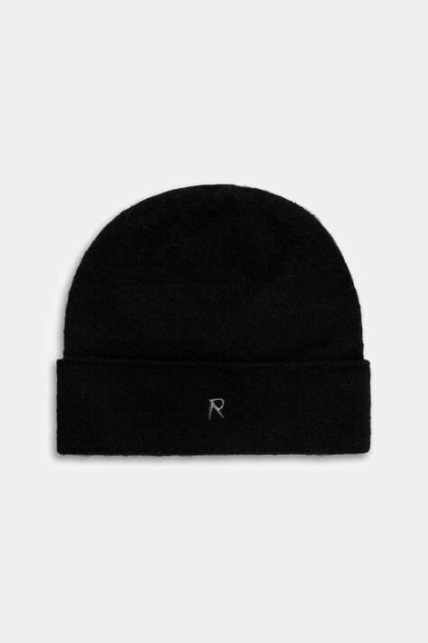 Represent czapka z dodatkiem wełny Textured Knit Beanie kolor czarny MLM100391