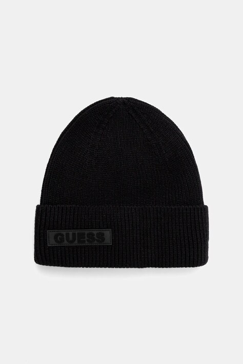 Guess czapka kolor czarny AM9583 POL01