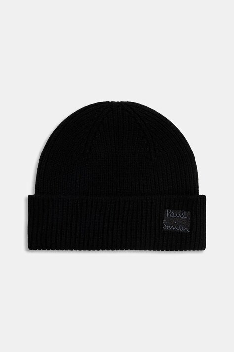Paul Smith căciulă de lână culoarea negru, M1A-383MK-T719