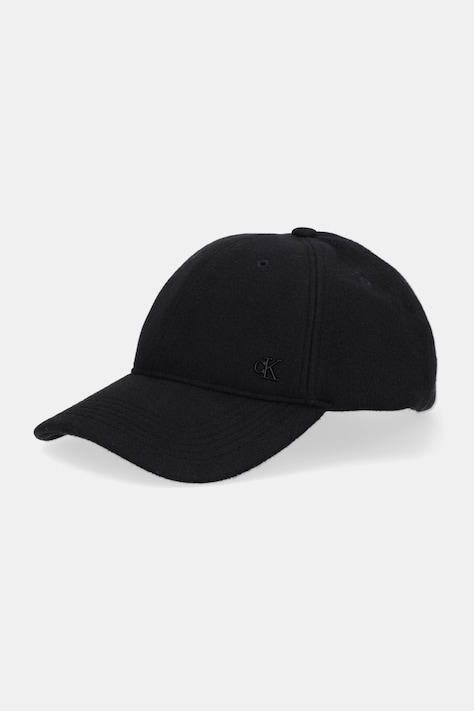 Calvin Klein czapka z daszkiem kolor czarny LV04D5054G