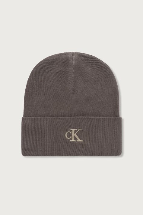 Calvin Klein Σκούφος ανδρικός καφέ LV04D8020G