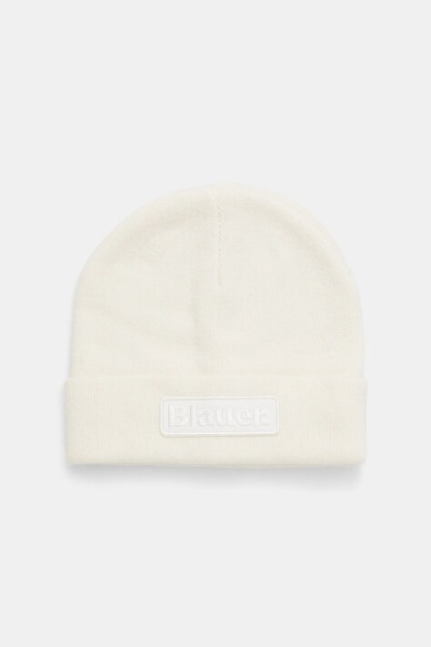 Blauer czapka z wełną CHESHIRE kolor beżowy BLUA05299
