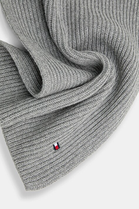 Tommy Hilfiger komplet z domieszką kaszmiru kolor szary AM0AM13807