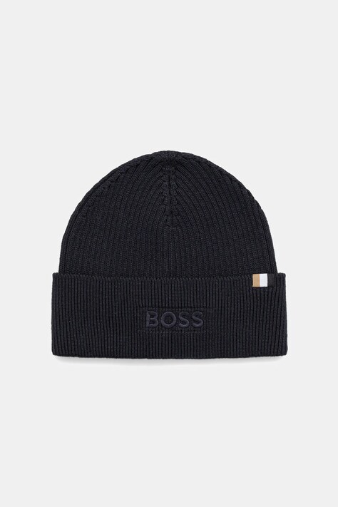 BOSS czapka kolor granatowy 50522427