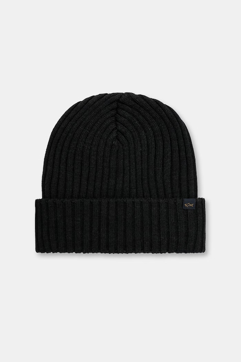 Paul&Shark σκούφος beanie ανδρικός μάλλινος πράσινος 99311018