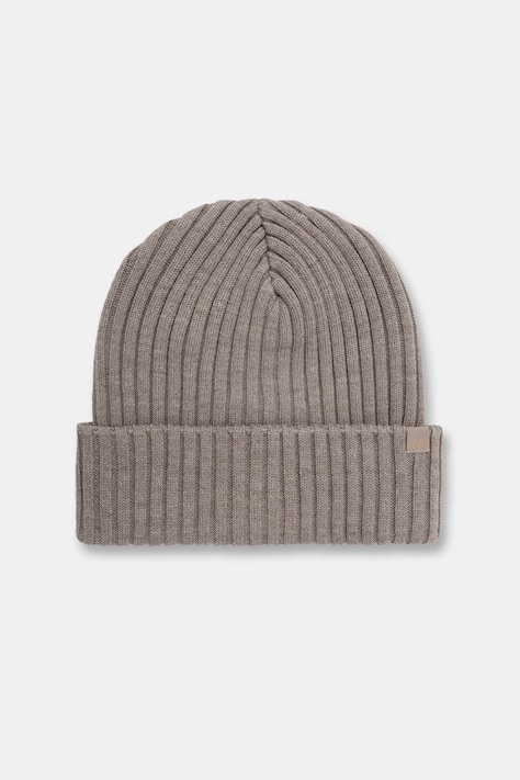 Paul&Shark czapka beanie męska wełniana beżowa 99311018