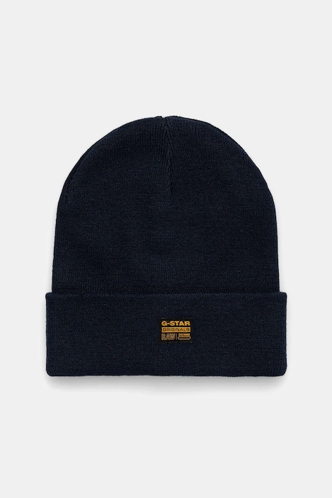G-Star czapka kolor niebieski D16624.E149