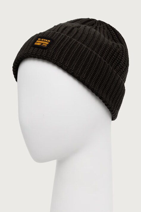 G-Star шапка beanie чоловіча з віскозою Originals Fisherman — фото 2
