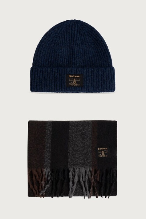 Barbour Komplet męski granatowy MGS0095
