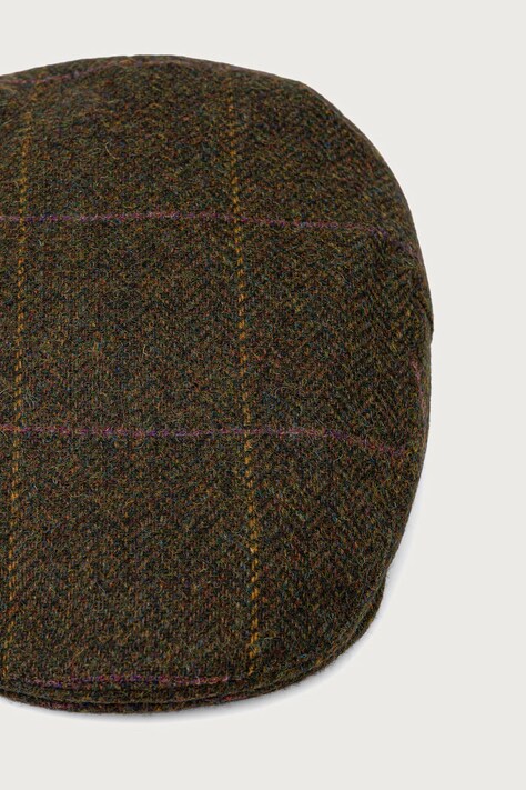 Barbour Kaszkiet męski wełniany granatowy MHA0009