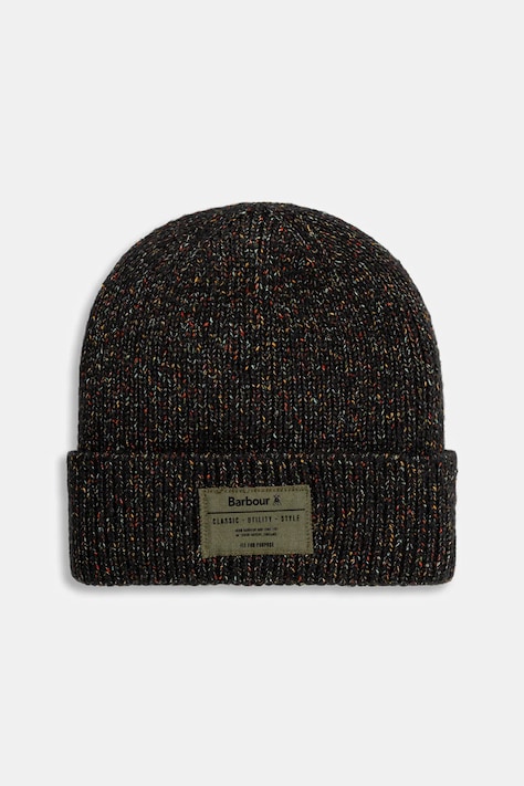 Barbour czapka Eston Beanie Hat kolor zielony MHA0863GN89