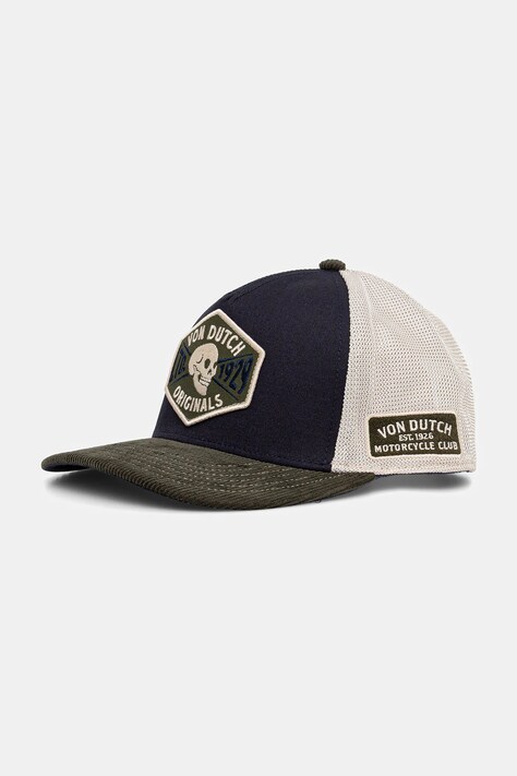 Кепка Von Dutch цвет бежевый VD.1.CT.SEM