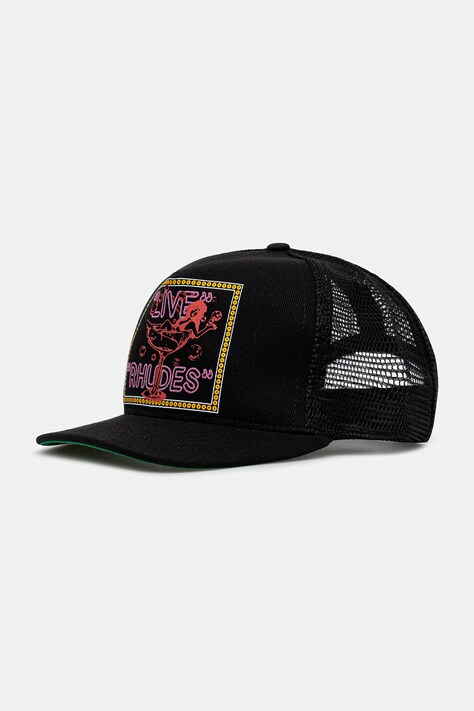 Кепка RHUDE колір чорний RHPF25HA01747