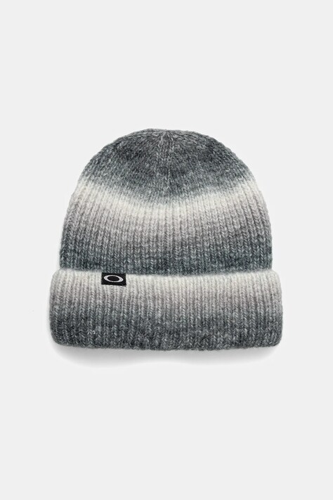 Oakley czapka z domieszką wełny ELLIPSE kolor szary FOS901657
