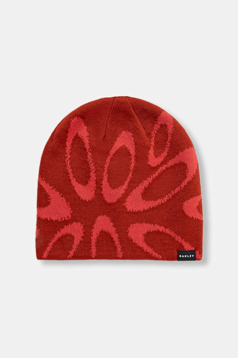 Oakley czapka z dodatkiem wełny ELLIPSE kolor pomarańczowy FOS901946