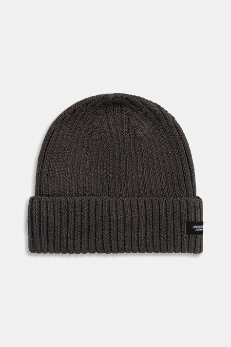 Undercover czapka z domieszką wełny Beanie kolor szary UC2E4H02
