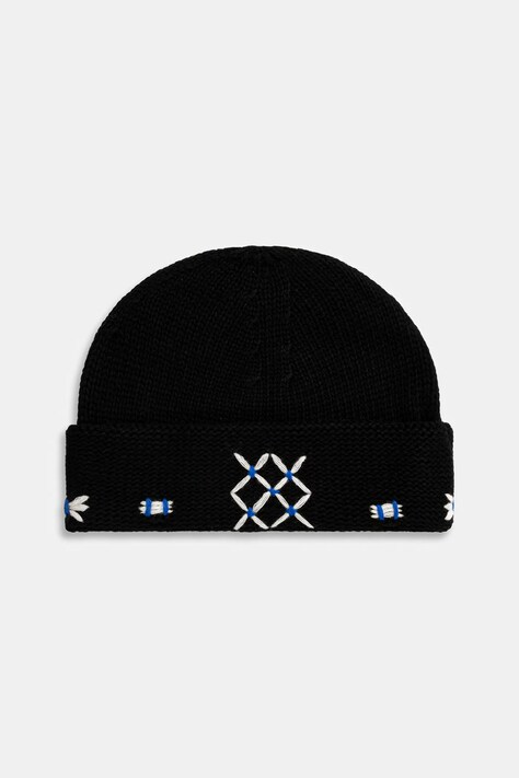 Čiapka s prímesou vlny Ader Error BEANIE čierna farba, BO01FWHW0503BK