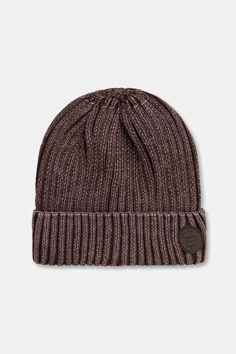 AAPE czapka bawełniana męska brązowa AAPHTM4962XXP