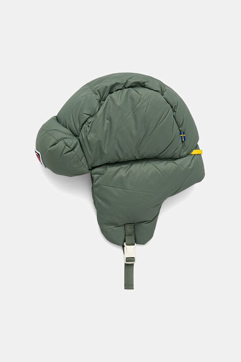 Fjallraven czapka Expedition Down kolor zielony F90663-614