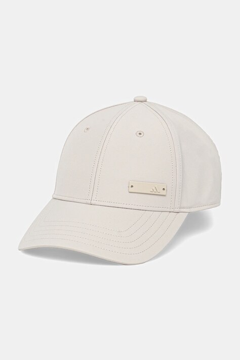 Кепка adidas BB CAP LT MET цвет бежевый однотонная JF8487