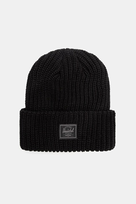 Herschel czapka Douglas kolor czarny 50635-00001-OS