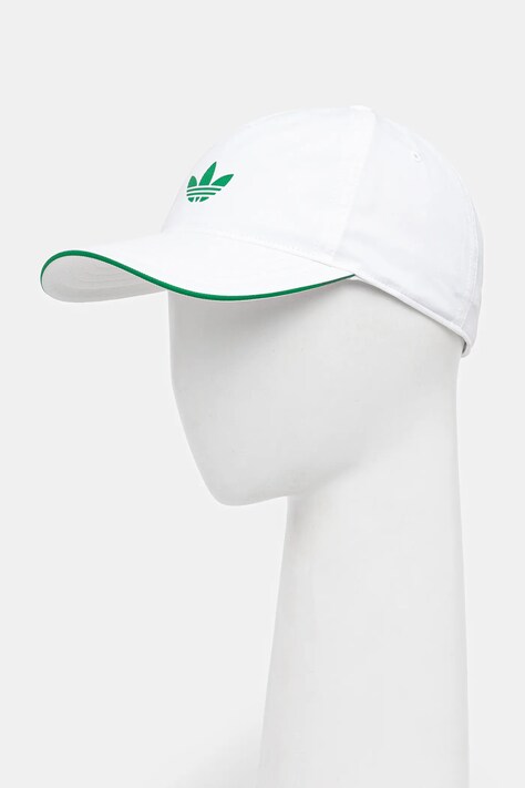adidas Originals czapka z daszkiem BB Cap Clima OG kolor biały z aplikacją JX8835