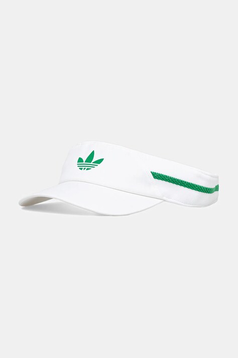 Козирок від сонця adidas Originals Visor Clima OG колір білий візерунок JX8838