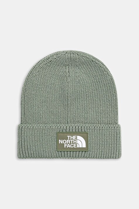 Σκούφος The North Face TNF Logo Box χρώμα: τιρκουάζ, NF0A8CHED5M1