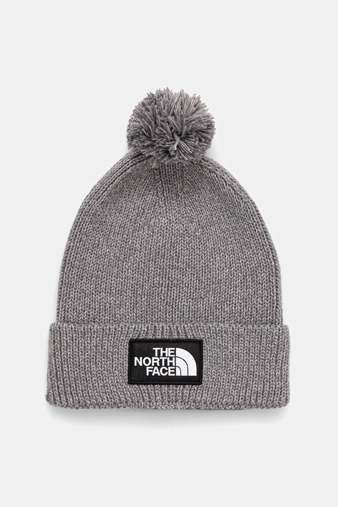 Καπέλο The North Face TNF Logo Box χρώμα: γκρι, NF0A8CHFDYY1