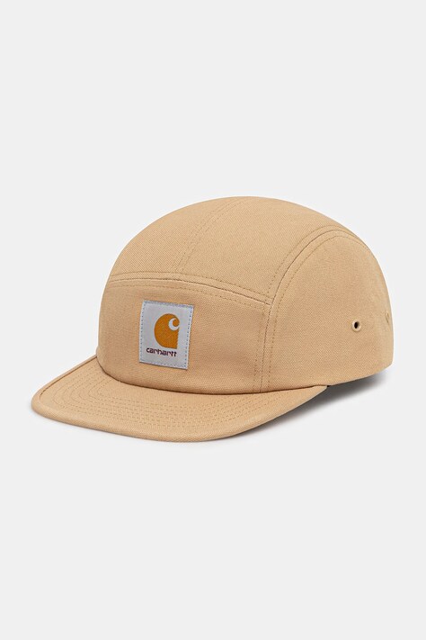 Carhartt WIP czapka z daszkiem Backley kolor brązowy I034853.07EXX