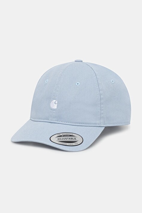 Carhartt WIP czapka z daszkiem Madison Logo kolor niebieski I023750.31LXX