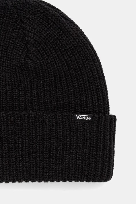 Καπέλο Vans χρώμα: μαύρο, VN000QB4BLK1