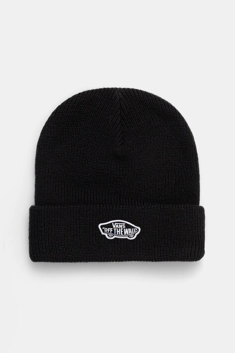 Vans căciulă culoarea negru, VN000QB2BLK1