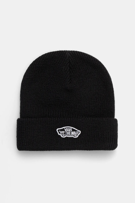 Čepice Vans černá barva, VN000QB2BLK1