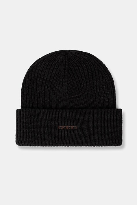 Vans czapka kolor czarny VN000QB0BLK1