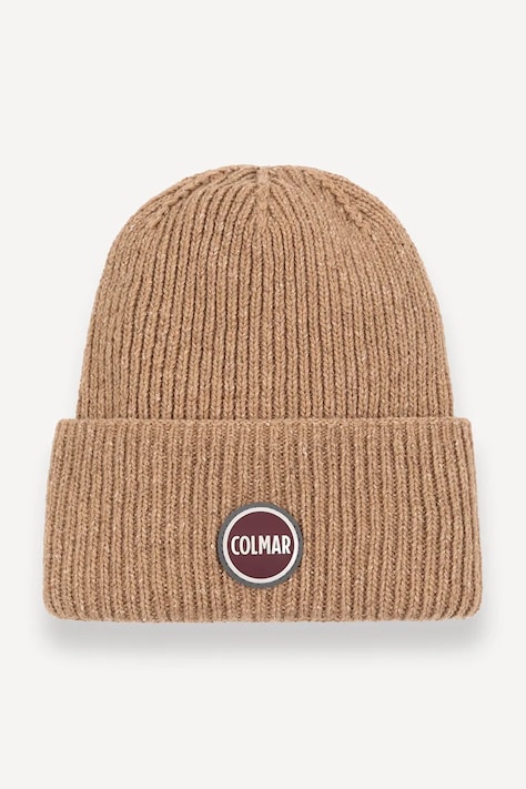 Colmar czapka z wełną kolor brązowy 5028N.3VI